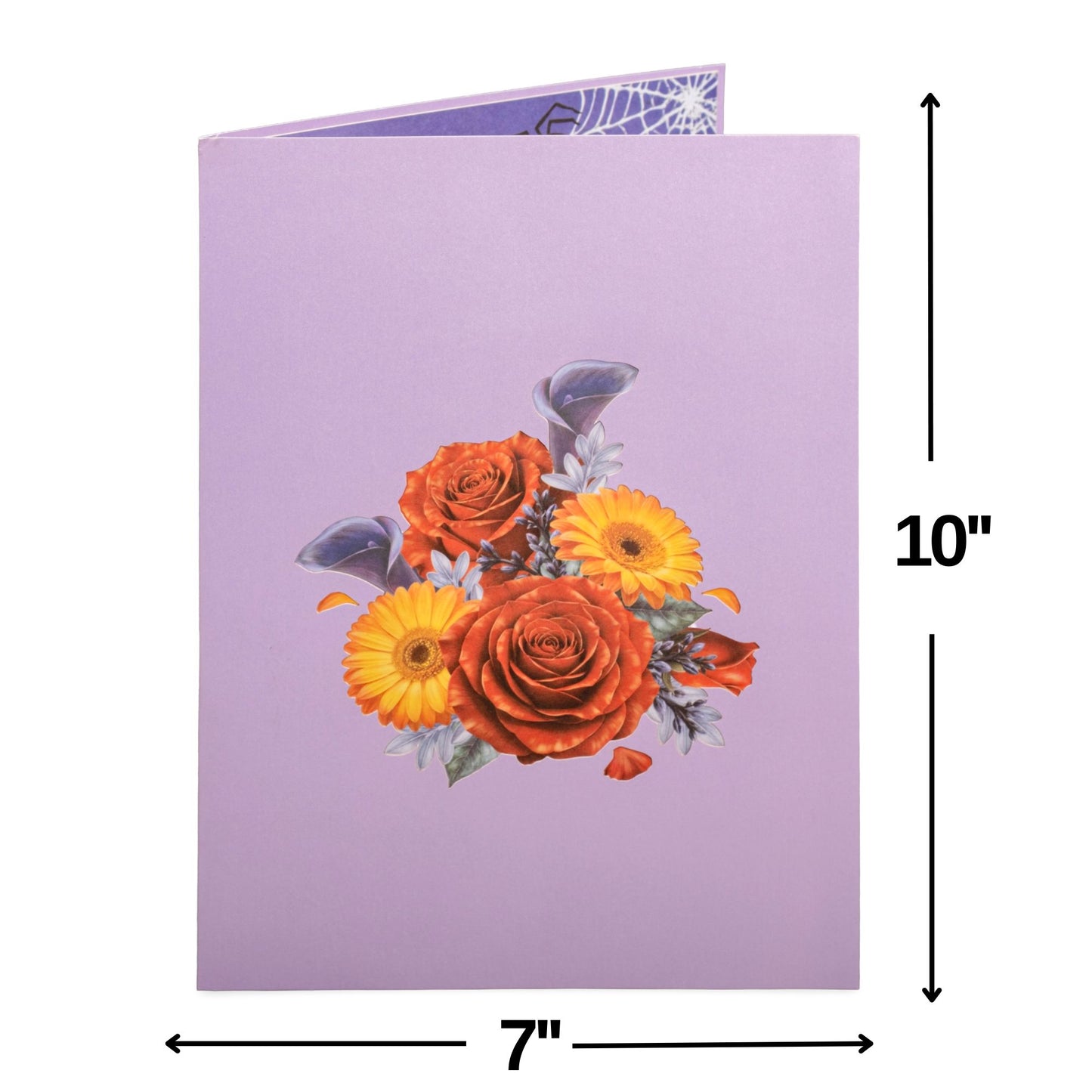 Halloween Skull Bouquet Pop Up Card Keepsake