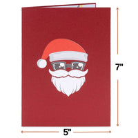 Thumbnail for Dancing Santa Pop Up Christmas Card