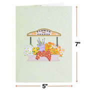 Flower Bike Pop Up Card