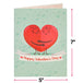 Happy Valentines Day Pop Up Card - Frndly 5" x 7"