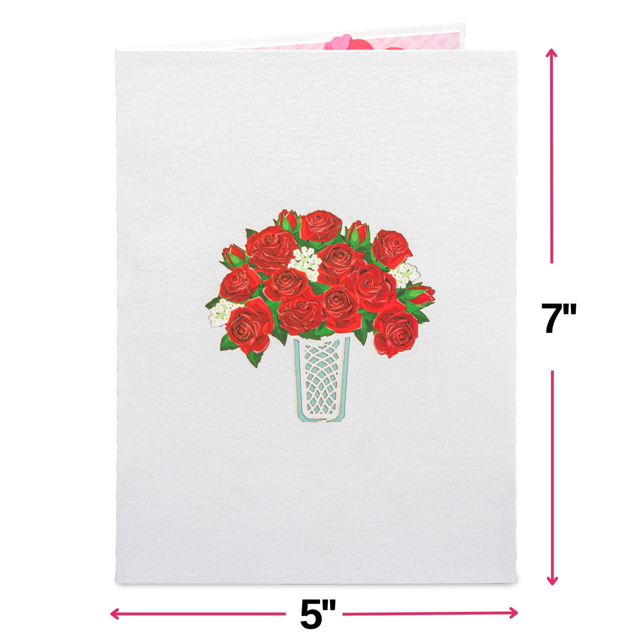 Lovely Roses Pop Up Card