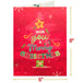 Merry Christmas Frndly Pop Up Card, 5" x 7" Cover