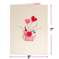Thumbnail for Vintage Love Bicycle Pop Up Card