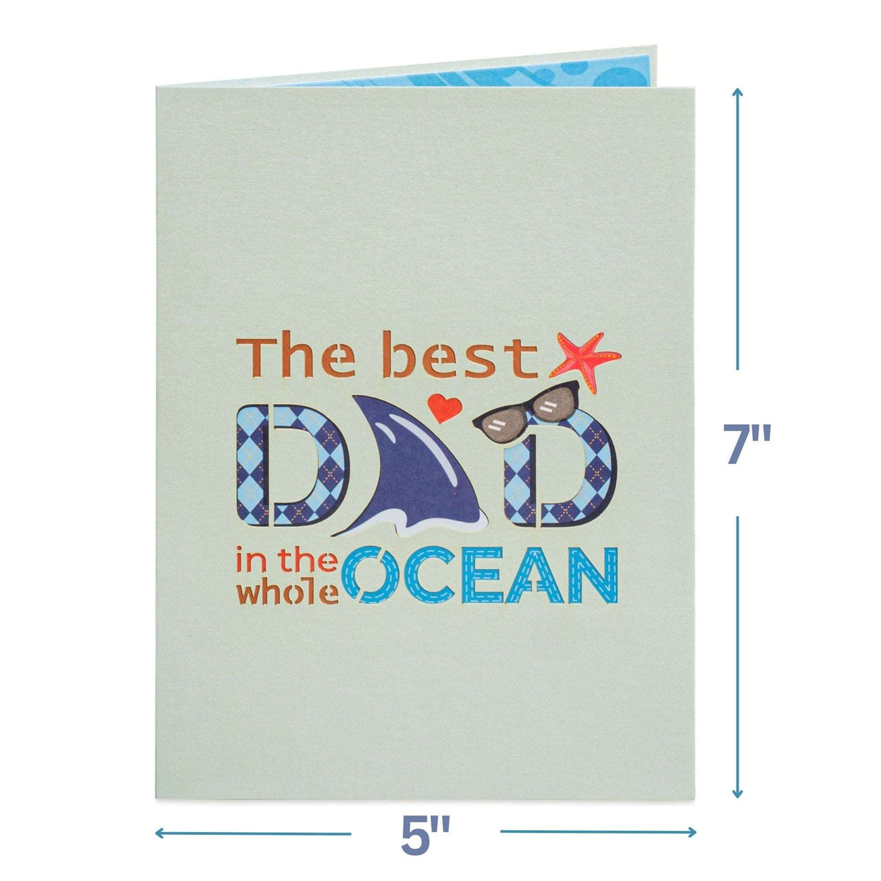 Daddy Shark 3D Pop Up Card