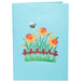 Daffodil Garden Pop Up Card