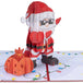 Dancing Santa Pop Up Christmas Card