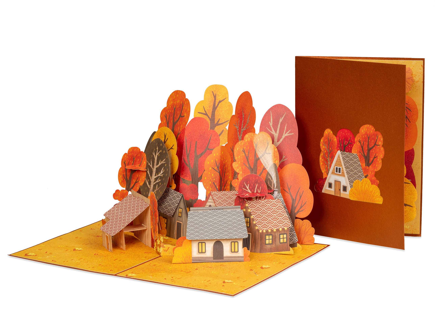 Fall Foliage Popup Card