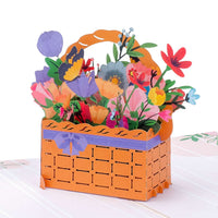 Thumbnail for Flower Basket Pop Up Card