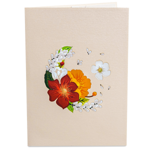 Fall Bouquet 5-Pack Bundle Pop Up Cards