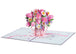 Flower Watering Can Pop Up Card