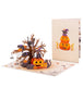 Spooky Cat Tree Halloween Card