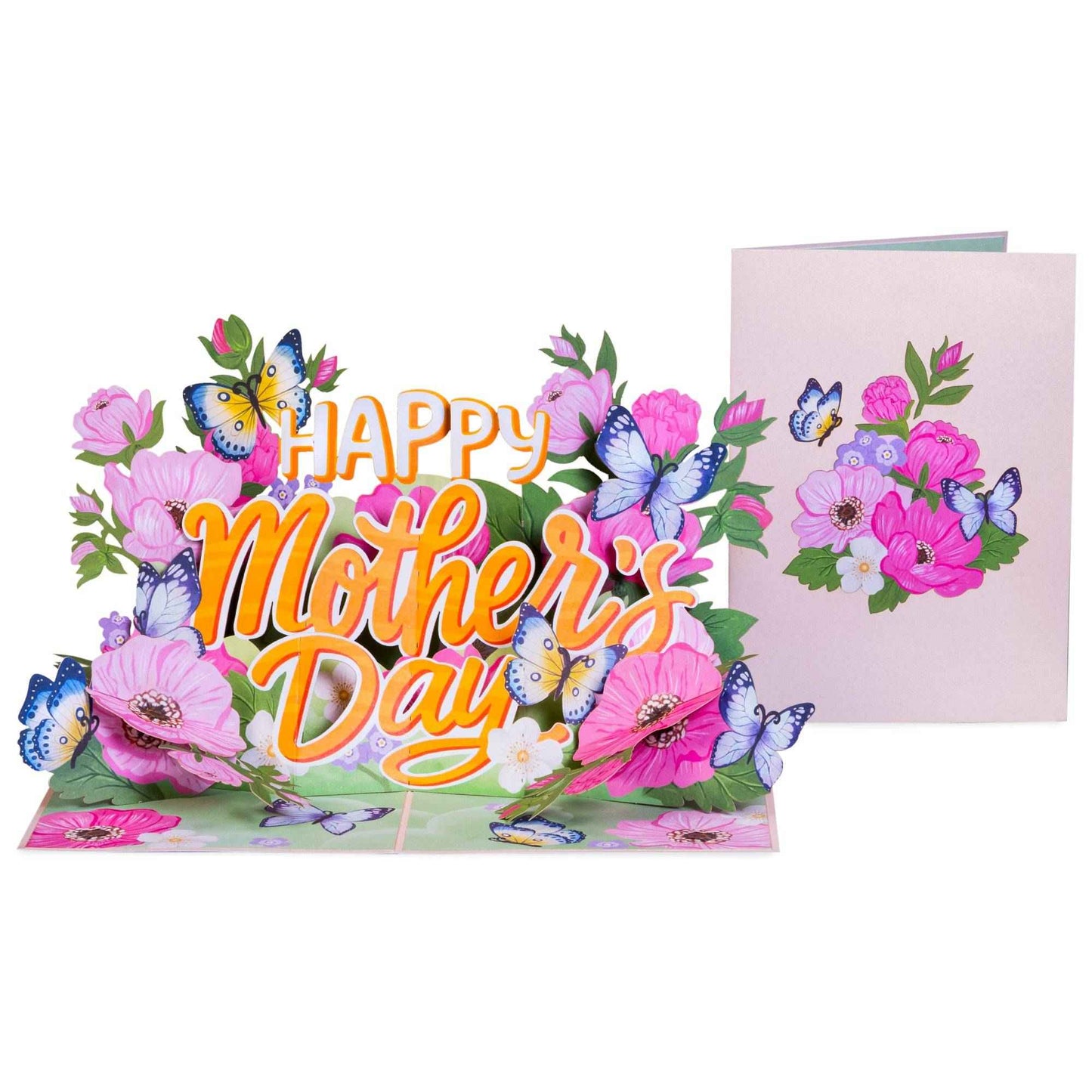 Floral Happy Mother's Day Pop Up Card