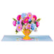 Best Mom Floral Award Pop Up Card