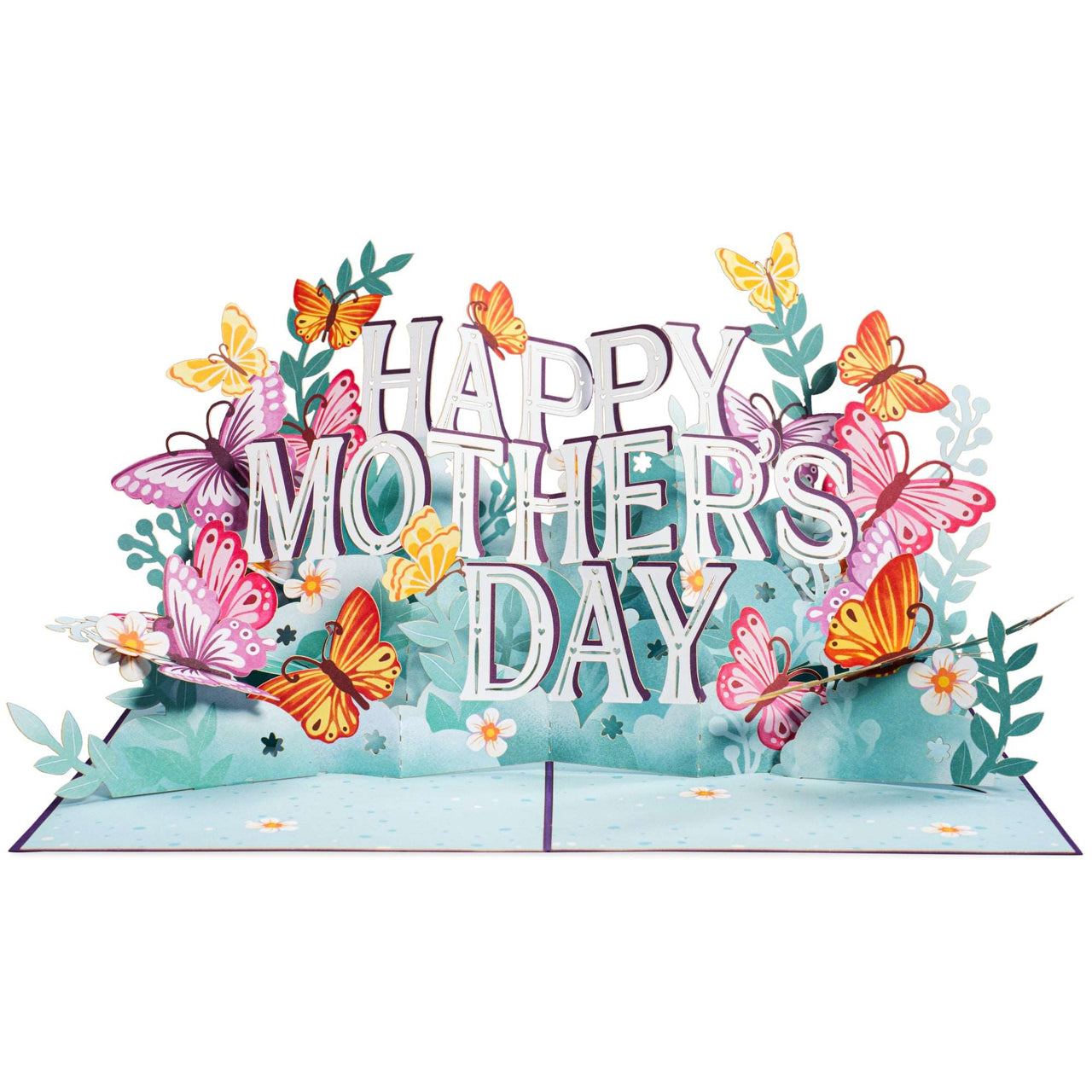 Happy Mothers Day Pop Up Card - 5" x 7"