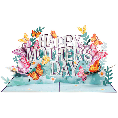 Happy Mothers Day Pop Up Card - 5" x 7"