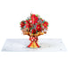 HugePop Christmas Spirit Flower Bouquet Pop Up