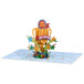 #1 Dad Trophy Pop Up Card for Special Moments