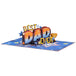 Best Dad Ever Pop Up Card for Father's Day Celebration