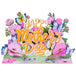 Floral Happy Mother's Day Pop Up Card