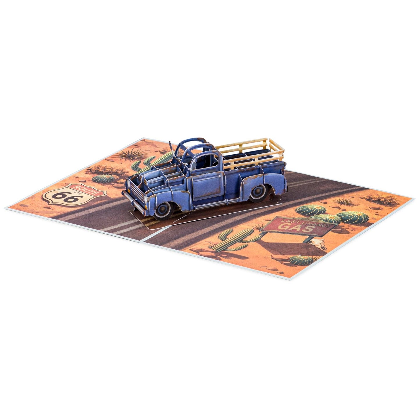 Vintage Truck Pop Up Card for Special Celebrations