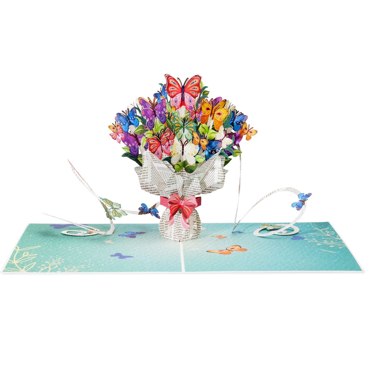 Butterflies Bouquet Pop Up Card