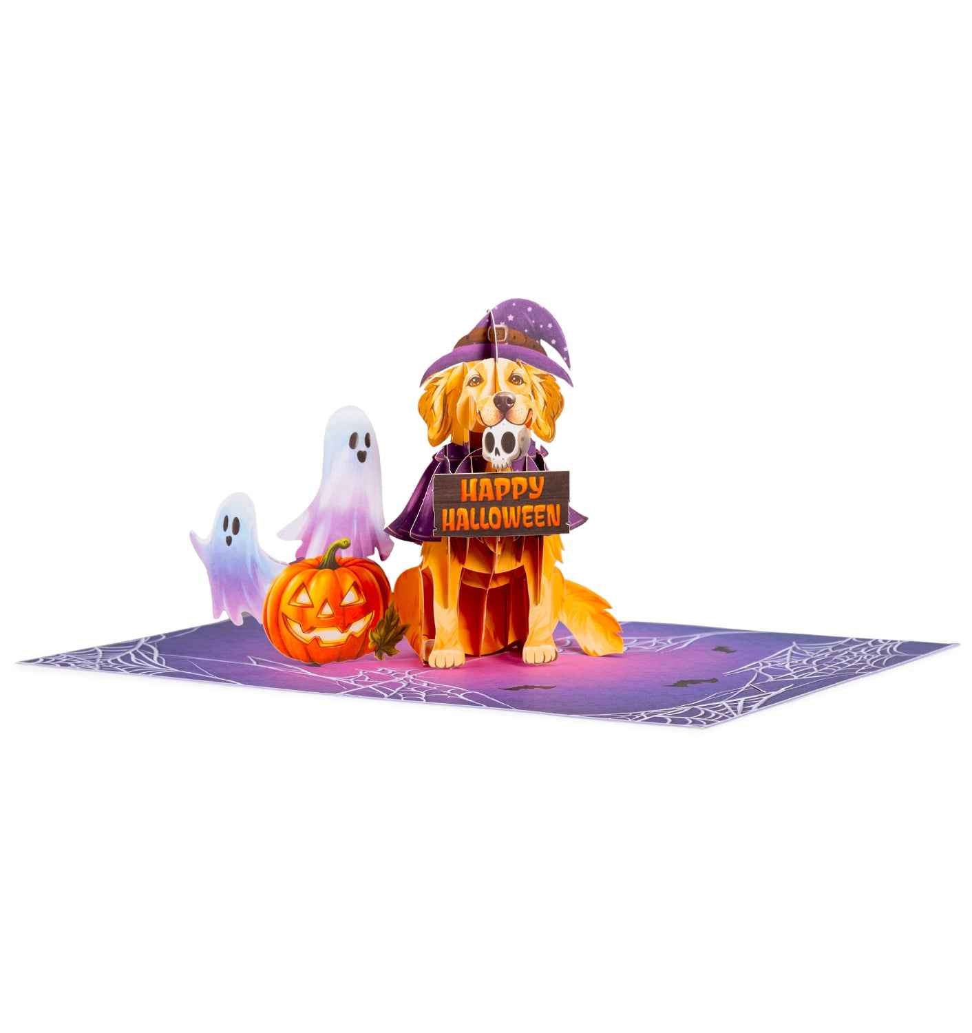 Halloween Dog Pop Up Card for Festive Celebrations