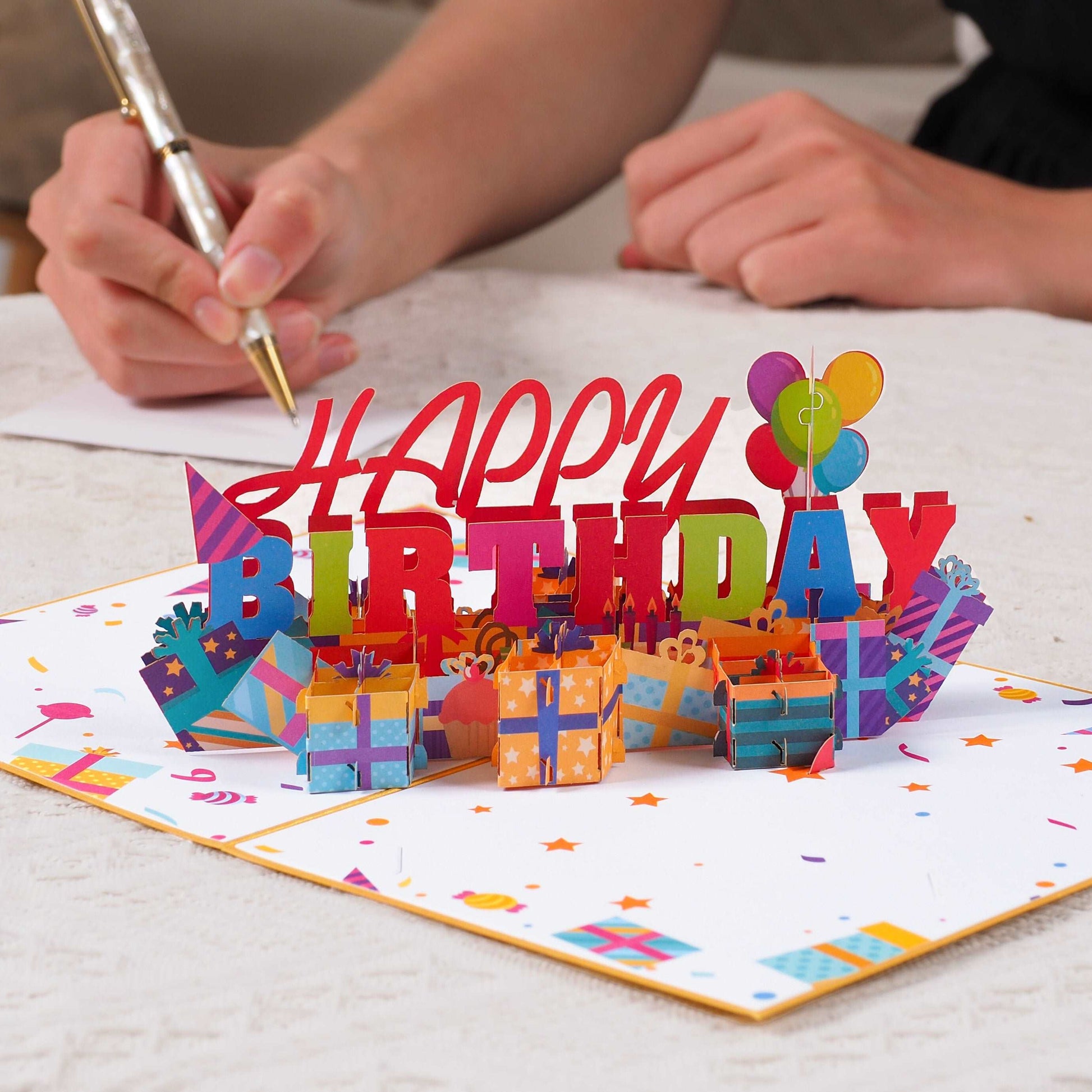 Happy Birthday Pop Up Card