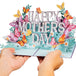 Happy Mothers Day Pop Up Card - 5" x 7"