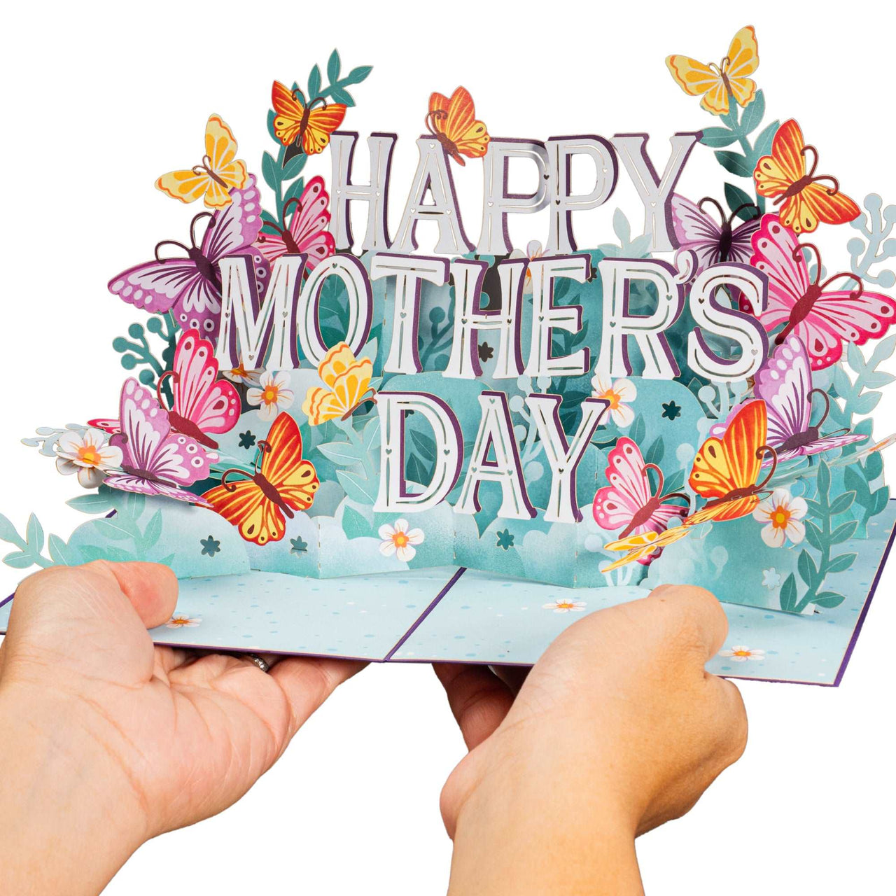 Happy Mothers Day Pop Up Card - 5" x 7"