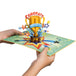 Trophy Popup Congratulations Card for Achievements