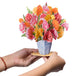 Carnation Bouquet Pop-Up Card for Meaningful Moments