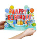 Joyful Happy Birthday Pop Up Card