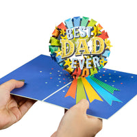 Thumbnail for Best Dad Award Pop Up Card