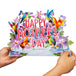 Mother's Day Hummingbirds Pop Up Card
