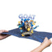 G.O.A.T. Pop Up Greeting Card for Special Occasions