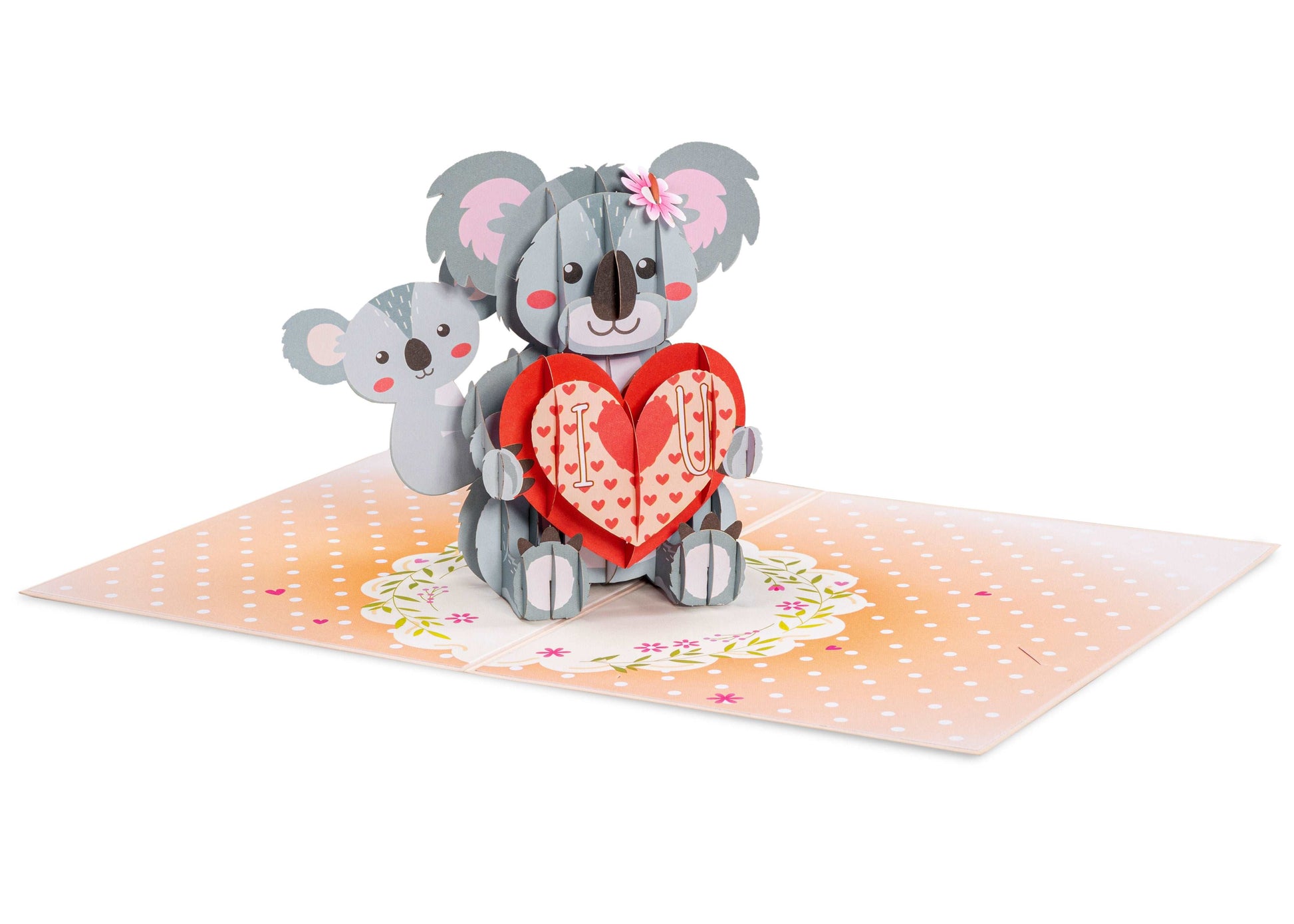 Koala Mom Pop Up Card