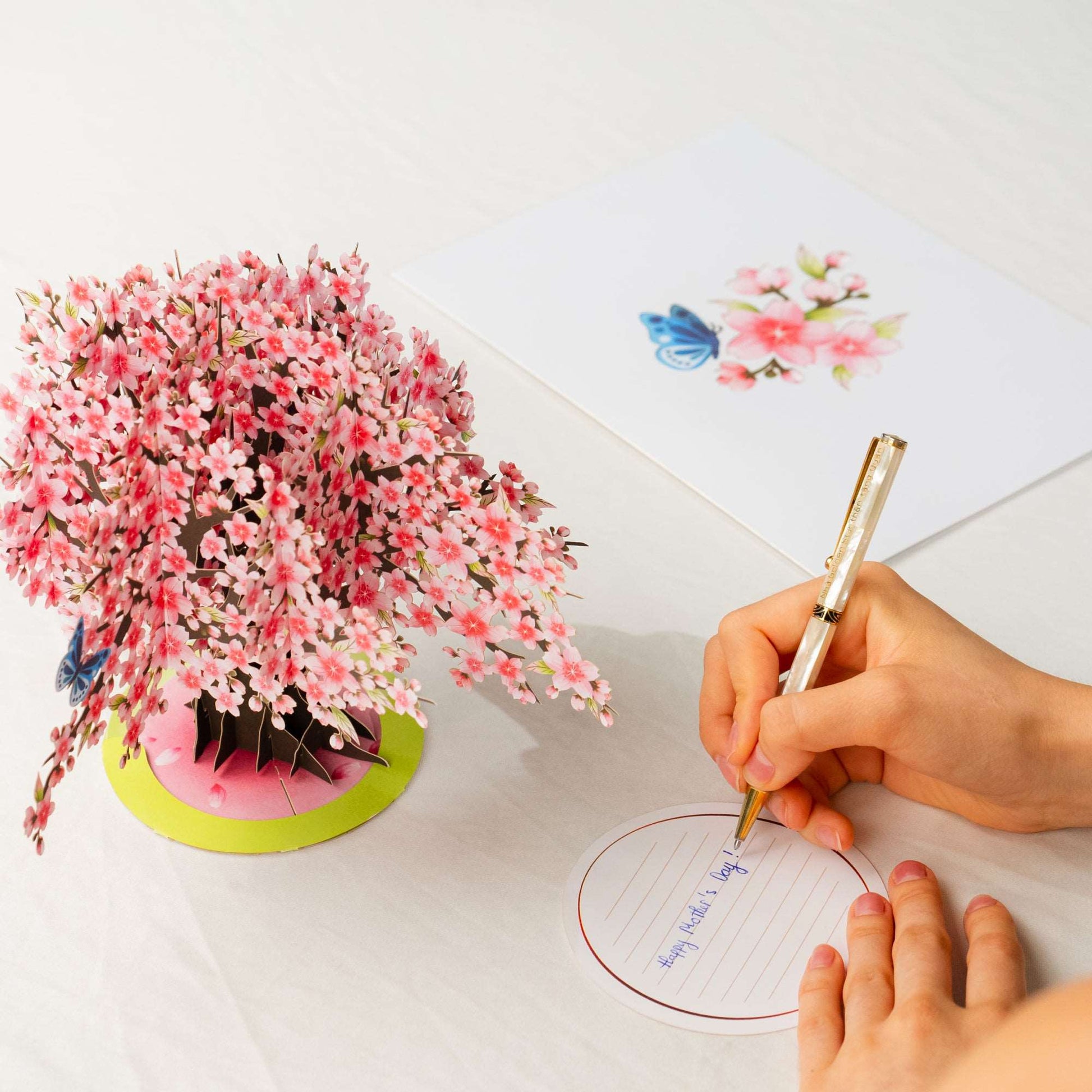 Cherry Blossom Tree Oversized Pop Up Card with Keepsake