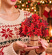 Poinsettia Christmas Pop-Up Keepsake Card for Christmas Greetings