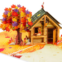 Thumbnail for Cozy Autumn Home Frndly Pop Up Card