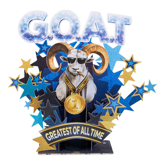 G.O.A.T. Pop Up Greeting Card for Special Occasions