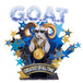 G.O.A.T. Pop Up Greeting Card for Special Occasions