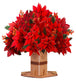 Poinsettia keepsake pop-up card