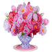 Peonies Bouquet Pop-Up Card with Keepsake Gift
