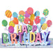 Happy Birthday Balloons Pop Up Card