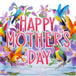 Mother's Day Hummingbirds Pop Up Card