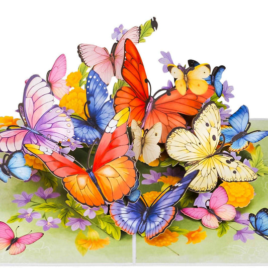 Spring Butterflies Spring Pop Up Card