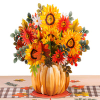 Thumbnail for HugePop Pop Up Harvest Bouquet, With Detachable Flowers, 10