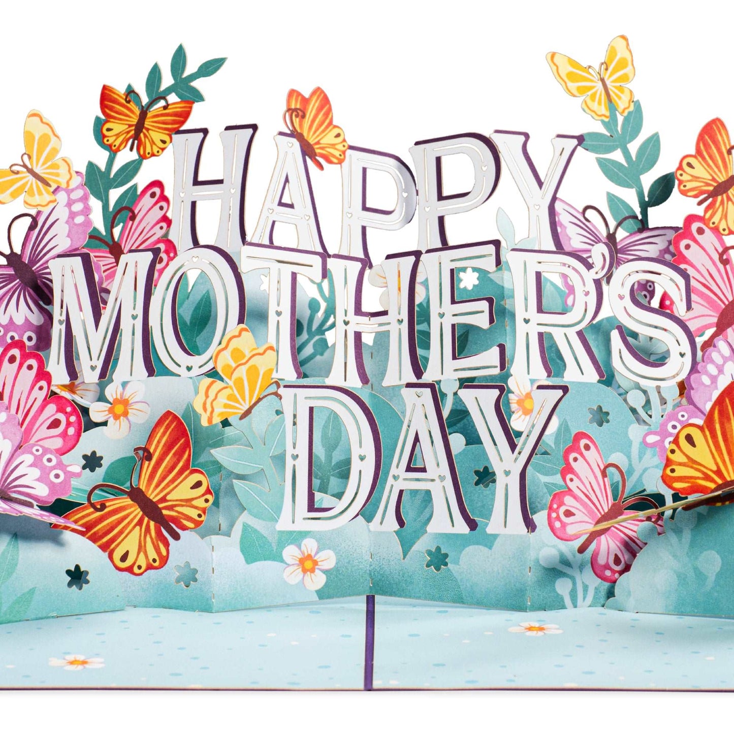 Happy Mothers Day Pop Up Card - 5" x 7"