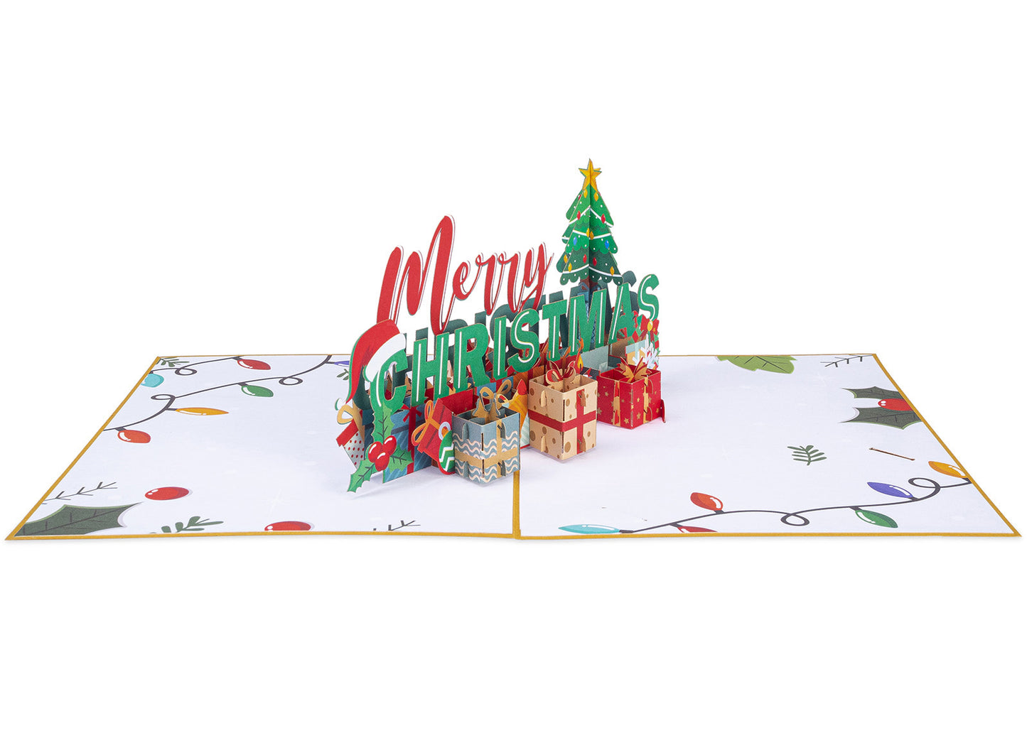 Merry Christmas Pop Up Card