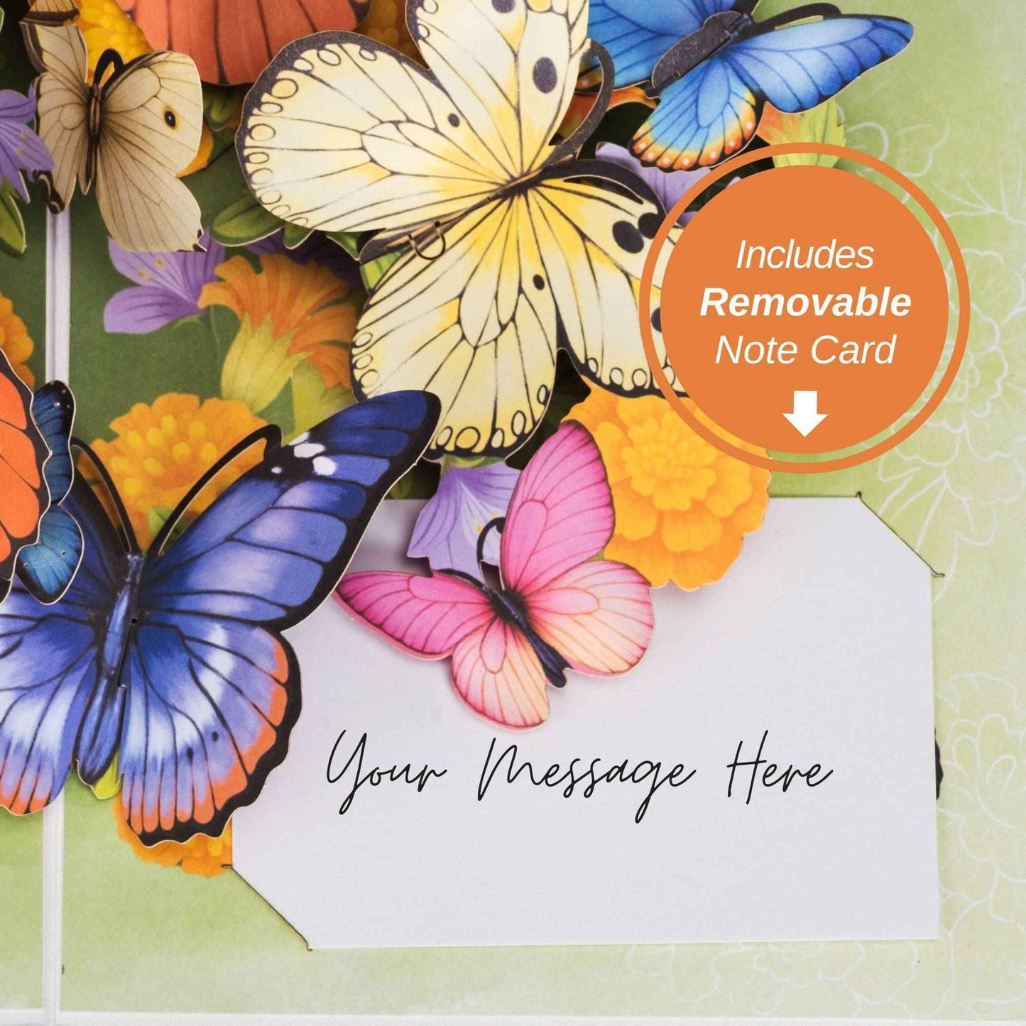 Spring Butterflies Spring Pop Up Card